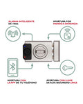 CEROJO LINCE 7930 SMART PLATA C/ BOMBILLO 50 C/ BLUETOOTH