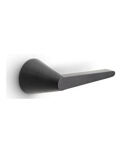 MANILLA ROSETA C/muelle PVD NEGRO CONE OH100-G