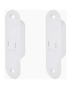 Kit de imanes fijos AGB Easy-Touch madera-madera — Blanco