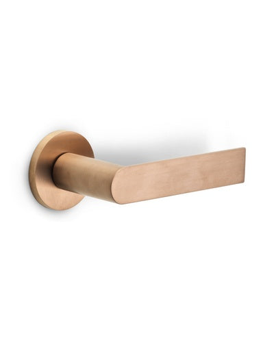 MANILLA ROSETA ARC PBA101-G C/muelle PVD BRONCE CLARO