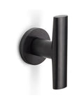 MANILLA ROSETA T C/muelle PVD negro INC PBL103-G