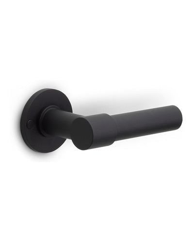 MANILLA ROSETA C/muelle NEGRO MATE PBL20/50