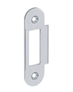 Cerradero AGB Easy-Matic Evolution para puerta de 35 mm — Cromo opaco
