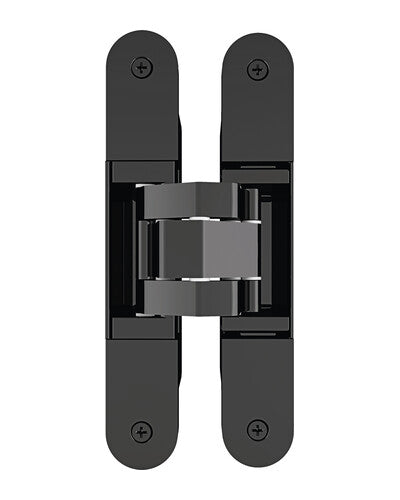 Bisagra oculta AGB Eclipse 5.0 en acabado negro, código Royse 052000758