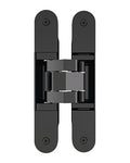 Bisagra oculta AGB Eclipse 5.0 en acabado negro, código Royse 052000758