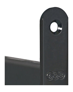 Picaporte mecánico AGB Mediana Evolution E50 baño — Negro