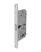 Picaporte AGB Polaris 2XT baño — imagen orientativa del modelo (acabado mostrado: plateado)