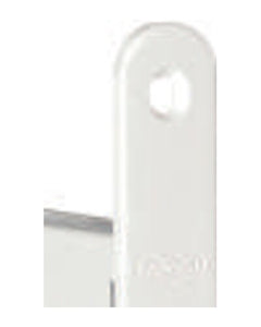 Picaporte magnético AGB Polaris Wave E50 baño — Blanco