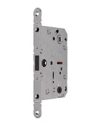 Picaporte AGB Revolution XT baño Natural – vista del mecanismo sin frontal