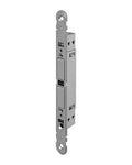 Picaporte AGB Touch 18 × 196 mm — imagen orientativa del modelo (acabado mostrado: gris), mecanismo sin frontal