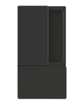 Manilla AGB Wave ciega Negro – vista frontal