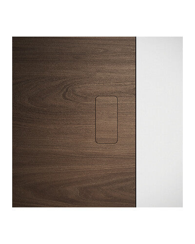 Manilla oculta AGB ZERO – aplicación con revestimiento de madera, vista 1