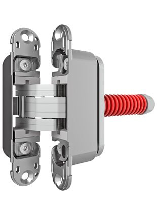 BISAGRA OCULTA ECLIPSE 3.2 HD SELF CROMO OPACO AUTOCIERRE 40KG