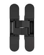 Bisagra oculta AGB Eclipse 3.2 regulable en 3D, acabado negro