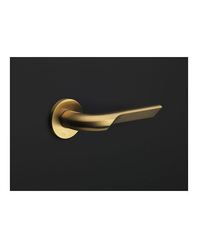 Juego de manillas Formani RIVIO GL100-G — PVD oro mate — detalle