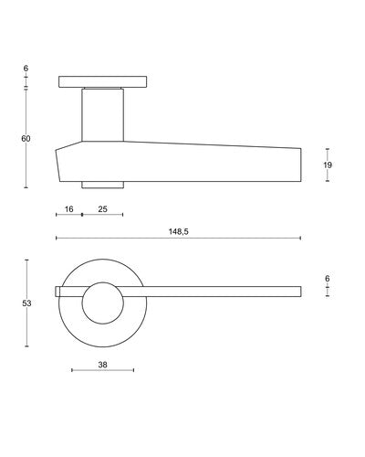 Formani BB100-G — plano acotado