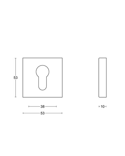 Formani BSQY53 — plano acotado
