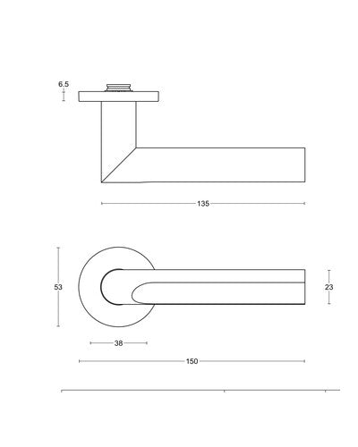 Formani DR103-G — plano acotado