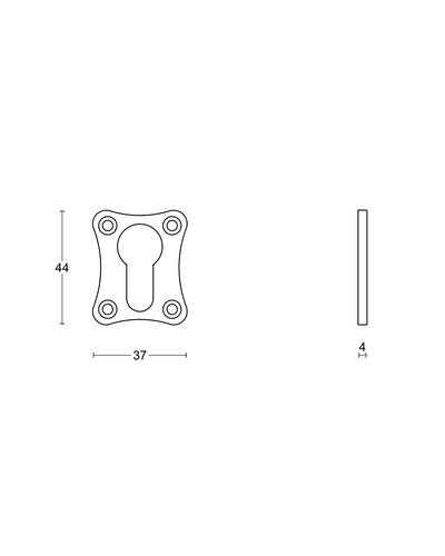 Formani MSYK37 — plano acotado
