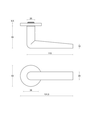 Formani PBI100-G — plano acotado