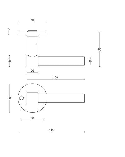 Formani PBL15/50 — plano acotado