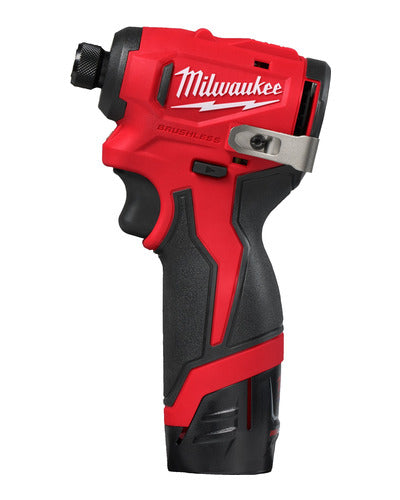 Atornillador de impacto Milwaukee M12 BLIDRC-202C — Kit 2,0 Ah — vista del producto