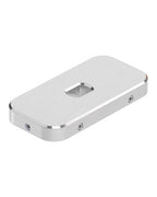 Pivotante hidráulico JNF 350 Plus IN.05.215.HO hasta 350 kg — Inox satinado — detalle