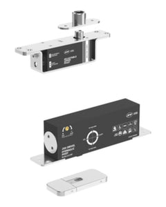 Pivotante hidráulico JNF 200 Swivel IN.05.212.HO hasta 200 kg — Inox satinado