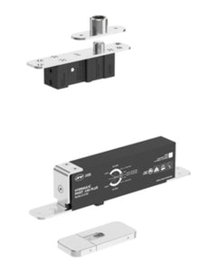 Pivotante hidráulico JNF 100 Plus IN.05.213.HO hasta 100 kg — Inox satinado