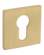Juego de bocallaves Tupai 4049 5SQ para cilindro europeo — Dorado mate — vista de producto