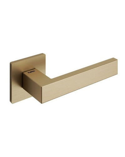Juego de manillas Tupai 2275 5SQ — Dorado mate — vista de producto
